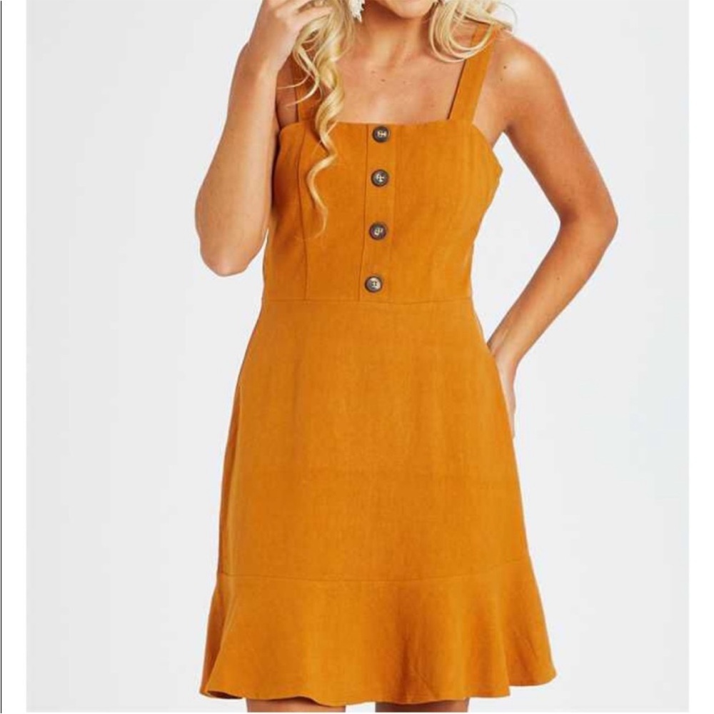 Altard state burnt orange dress